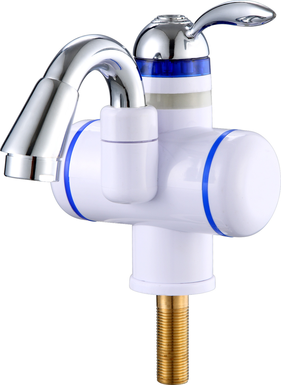 Brass SS304 Fast Electric Water Faucet LVD ABS High Temperature Resistance