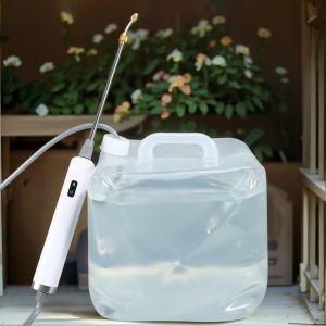 Folding Collapsible Jerry Can with Electric Automatic Garden Sprayer