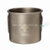 Buy cheap Titanium outdoor water cup/camping water cup/capacity 370ml from wholesalers
