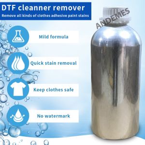 Non Toxic DTF Cleaner For Water Based Ink In Transfer Printing 0.5L/1L Options