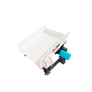  300TPH Processing Capacity Single Shaft Vibrating Feeder with Simple Structure for Crushing and Mining Equipment Manufactures