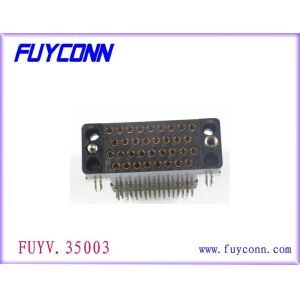 V.35 Female Connector 34pin Right Angle PCB Connector for Router with board lock