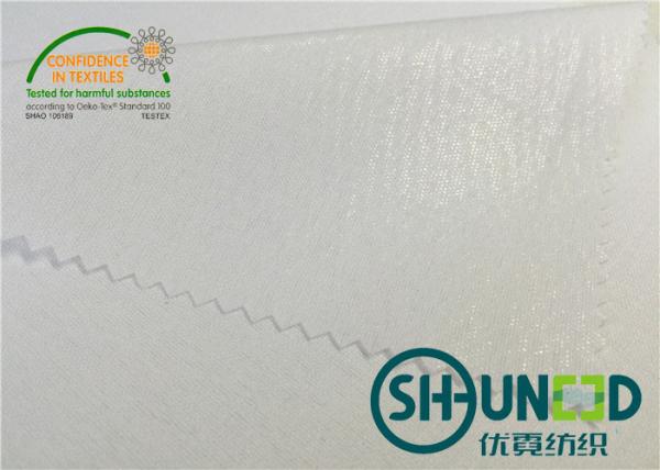 PA cotton Interlining fabric by 150 cm Width , Shringkage Resistant bonded