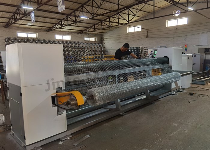 Chicken Cage Reverse Twisted 13.9KW Gabion Production Line