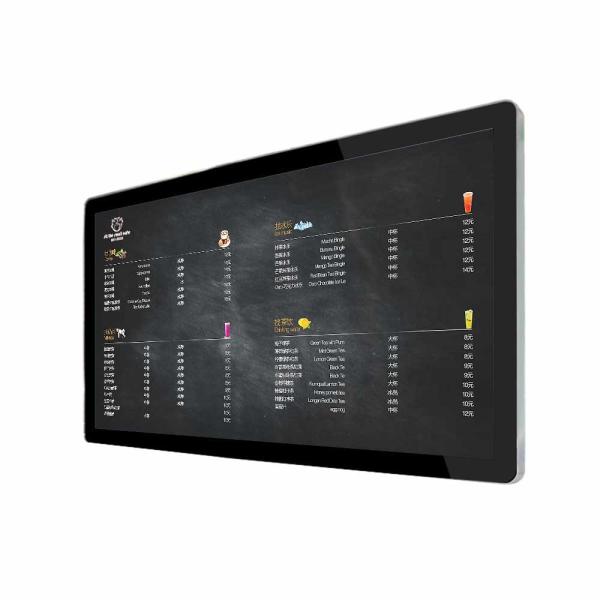 23.6 inch wall mount digital signage non-touch screen android advertising media