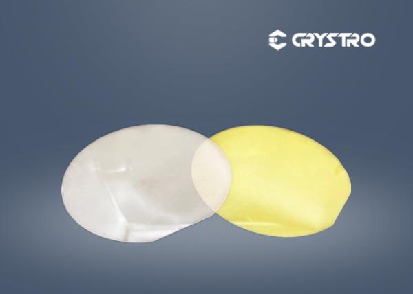 Yellow Black Fe2O3 Doped LiTaO3 Wafer Used For Photorefractive