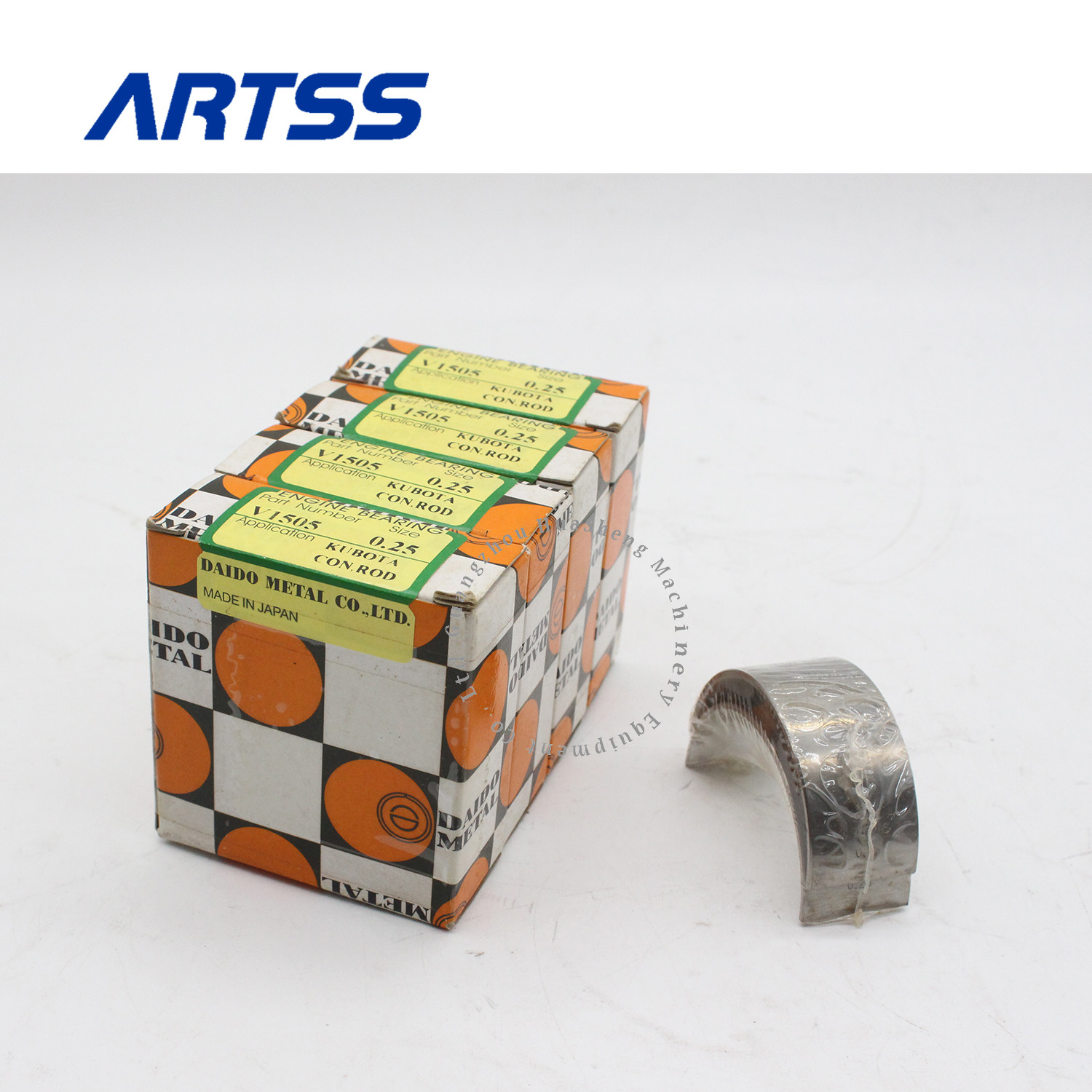 Japan DAIDO Diesel Engine Parts V1505 Engine Main & Con Rod Bearing For Excavator Kubota Spare Parts