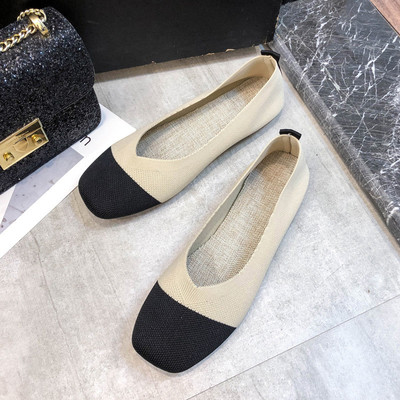 Comfortable Ballerina Flat Dancing Shoes With Cotton Lining Material