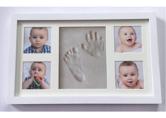 Non toxic Baby Clay Frame Baby Memory Keepsake Imprints Shower For Boys Gifts