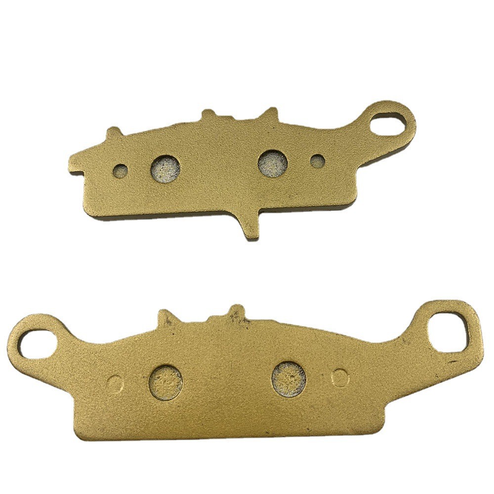 Friction Copper Surface Motorcycle Brake Pad Kit For YAMAHA RS Zero Golden Color