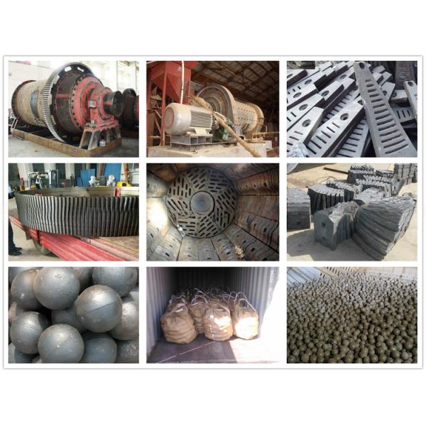 Small Continuous Ball Grinding Mill Including Pinion Based on Different Model
