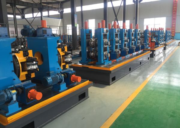 Precision Tube Mill Roll Forming Anodized Steel Tubes 100% Eddy Current