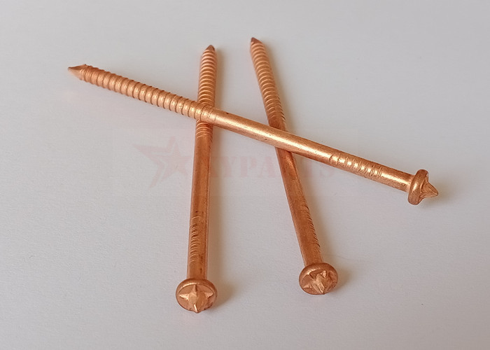 Mild Steel 3mm Welding Insulation Pins Copper Plated For Marine Insulation