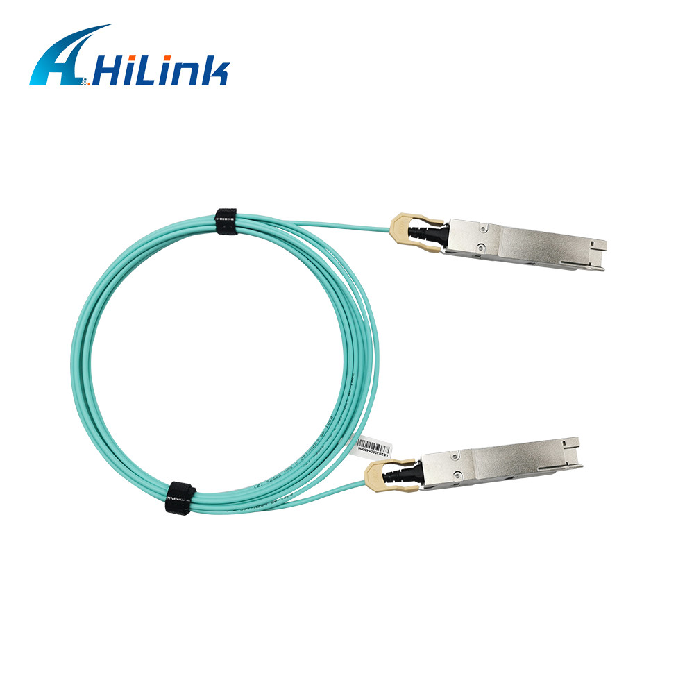 400G QSFP-DD To QSFP-DD 400G Active Optical Cable PAM4 AOC 5M For 400G Network Connection