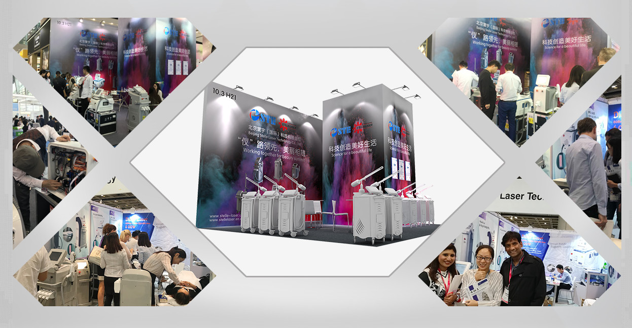 4 In 1 Laser IPL SHR Hair Removal Machine 68*55*120cm For Skin Tightening