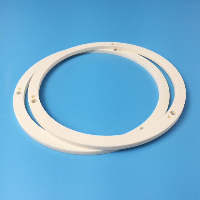 Three-Hole Ceramic Ring Laser Spare Parts OEM High Durability Performance