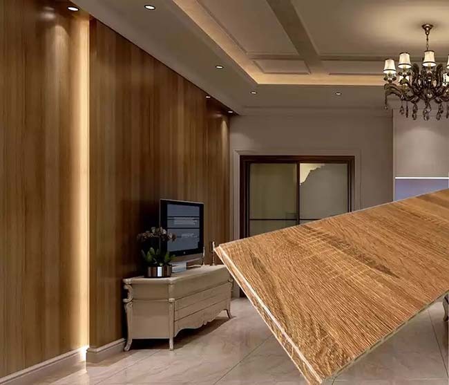 400x9mm PVC Wall Panels 6mm Thickness Eco Friendly Interior Decoration