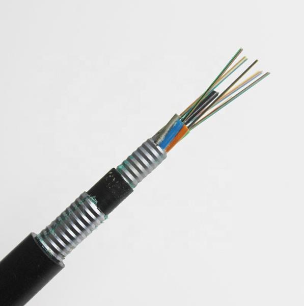 HDPE Double Sheath GYTA53/GYTS53 Single Mode Armored about Direct Buried Outdoor