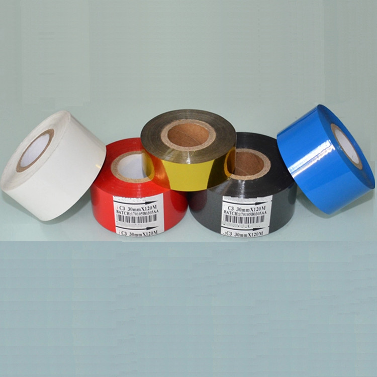 Wholesale FC2/FC3 Coding with black gold food and drug coding date batch number wax carbon ribbon