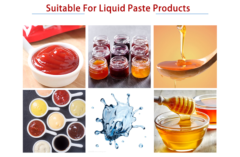 Electric Driven Spice Granule Milk Butter Peanut Paste Chocolate Liquid Sauce Packaging Machine 550 KG FK-Y3