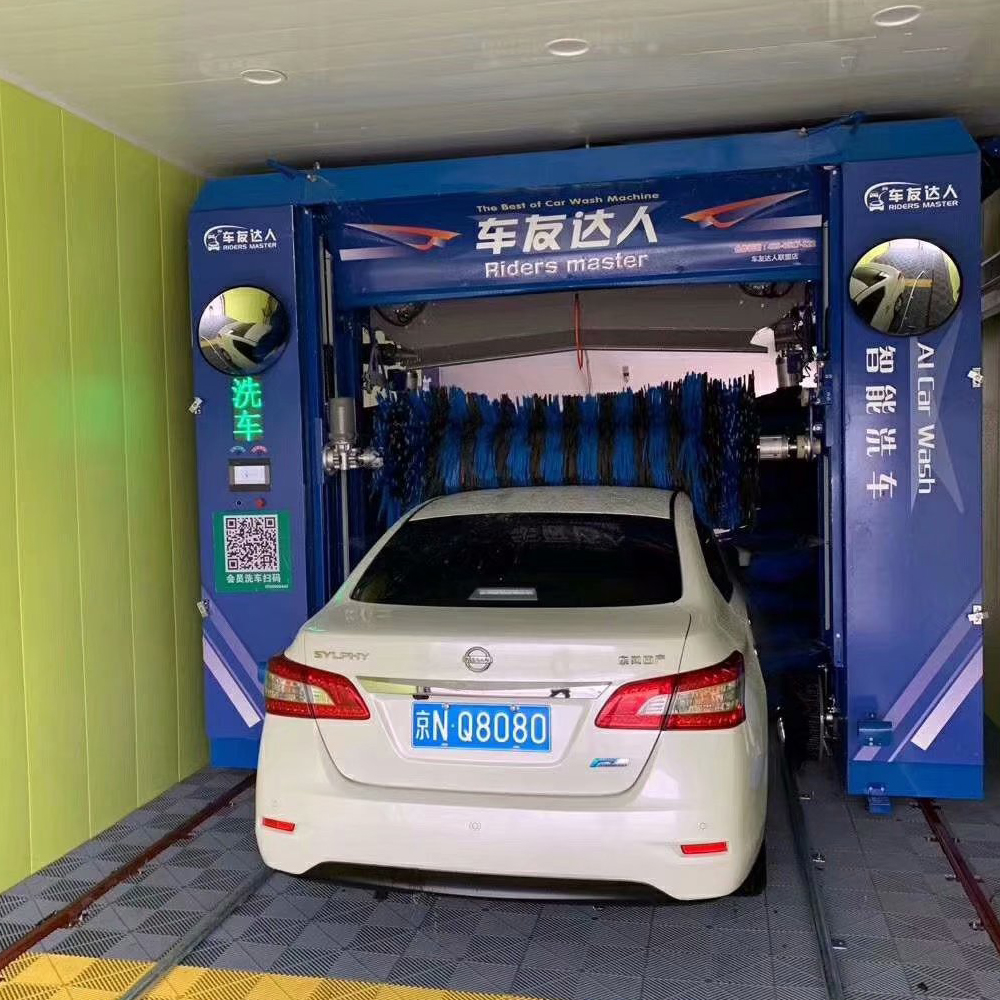 Risense Single Arm 360 Touchless Automatic Car Wash with Air Dryer Total Power 40.5kw