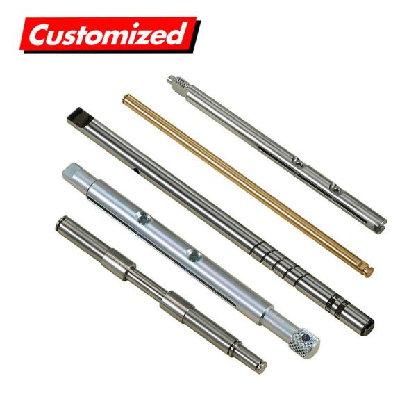 Stainless Steel CNC Milling Service Long Shaft Metal Cutting Services For Power