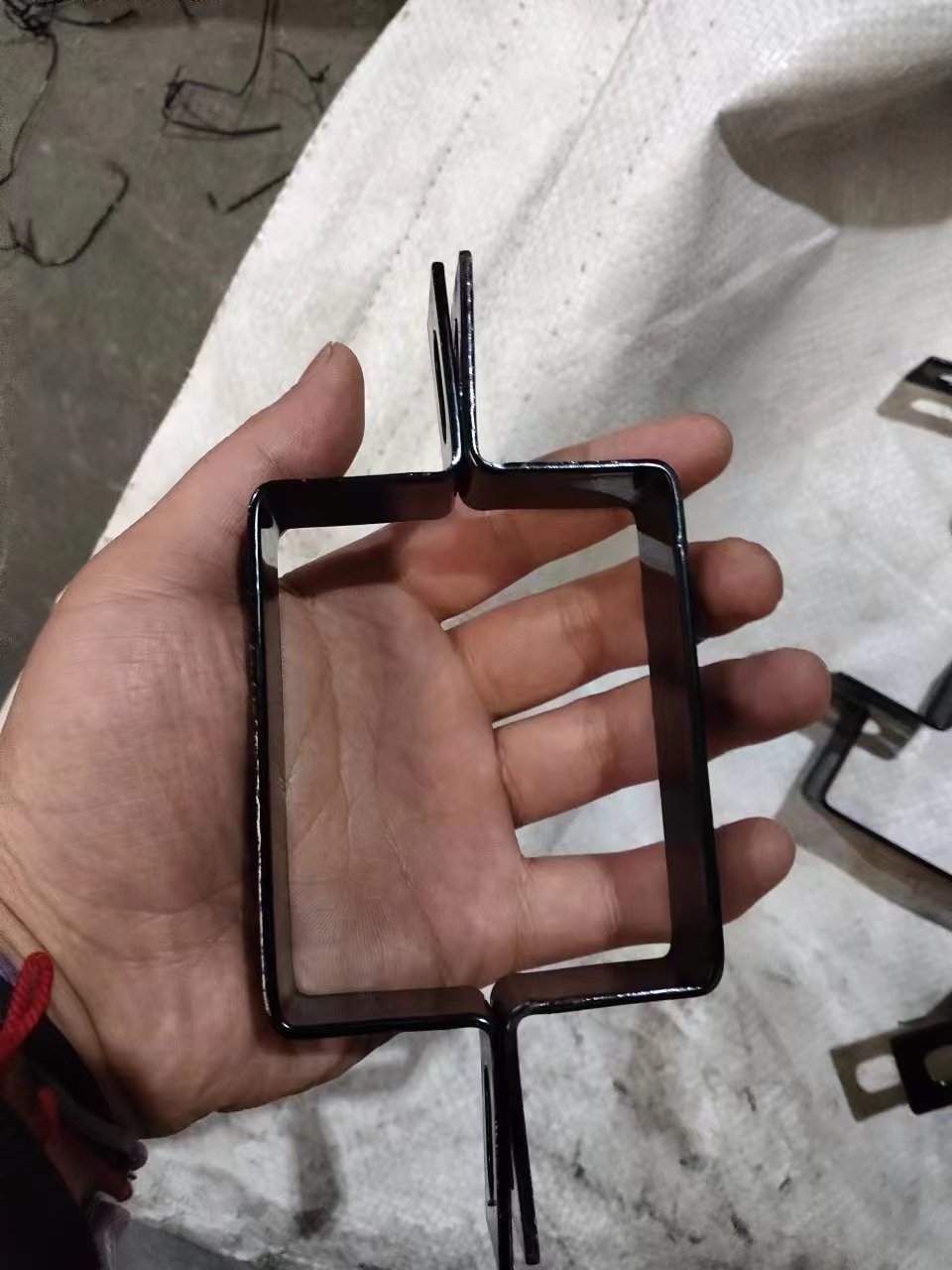 metal clamps
