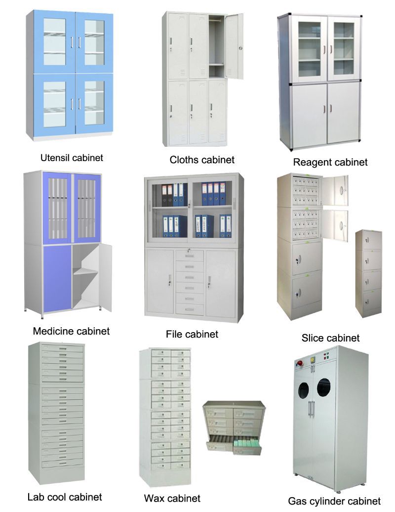 Hospital Computer Lab Furniture With Electrostatic Spraying Surface