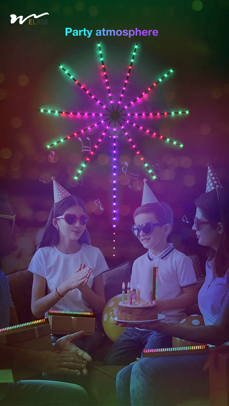 Add a Touch of Magic to Your Festival with LED Light Featuring Water and Smoke Effects