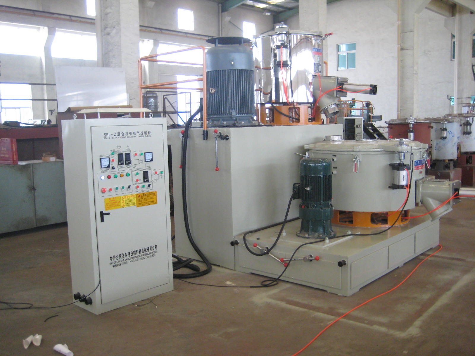 Reliable PVC Mixer Machine Handwork / Time Saving Maximum Efficiency