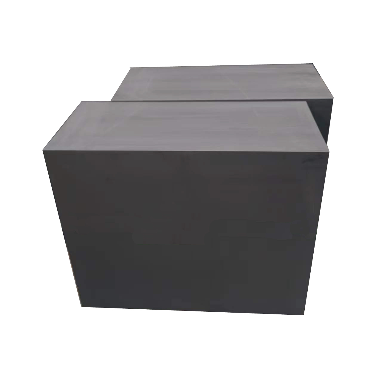 Roughing and Finishing High Density Vibration Graphite Blocks
