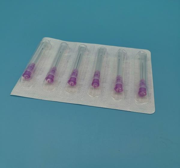 Red Hypodermic Disposable Needles Syringe Out Diameter 0.33mm 29G