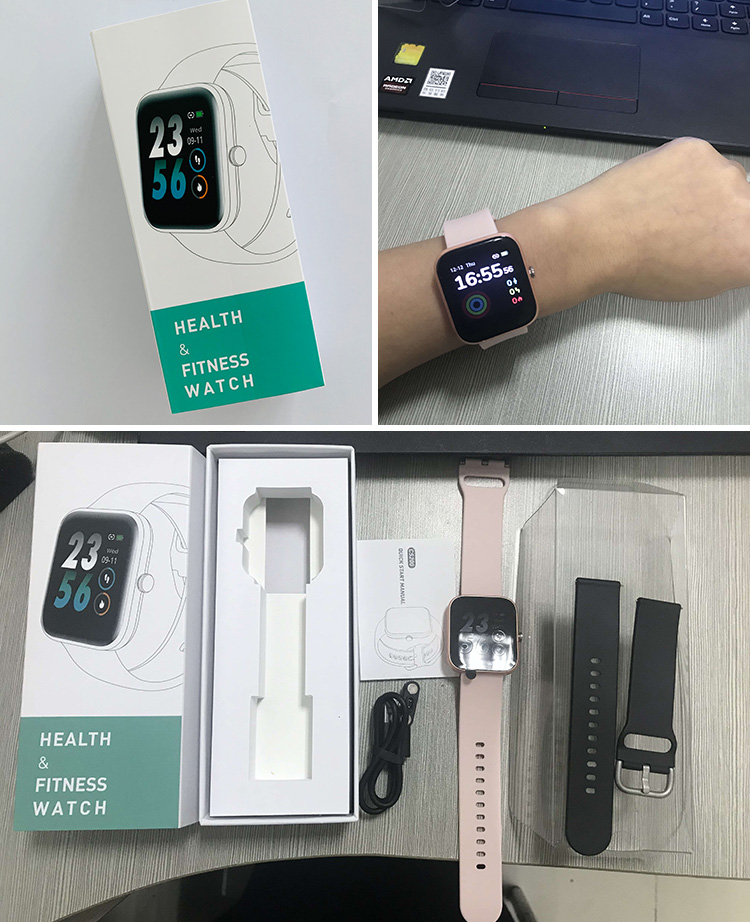 Chargeable PPG SDK Touch Screen Smart Watches