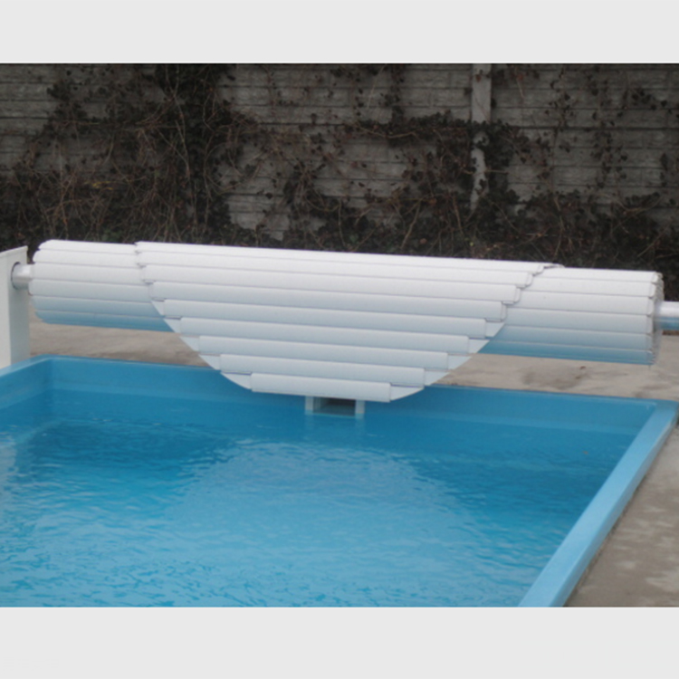 Transparant Blue AUPOOL OEM Automatic Pool Cover with CE Certifications and 12V Motors