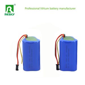 18650 3S1P Lithium Power Batteries 12V 2000mAh For LED Light