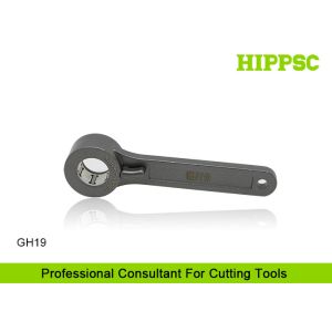GH19 G Type CNC C Wrench Tool , 2 Inch Spanner Hook Wrench With Pin