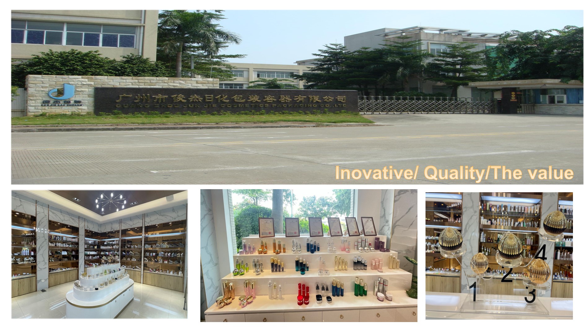 Glass Empty Plastic Lotion Bottles 50ml 80ml 100ml Cosmetic Spray Bottles With Aluminum Collar