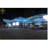Buy cheap Outsize Tensile Membrane Canopy Customized Size Awning On Shopping Mall from wholesalers