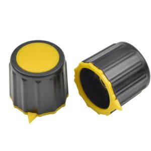 Pedal Knurled Small Potentiometer Knobs / Plastic Potentiometer Knobs Size Φ20.5