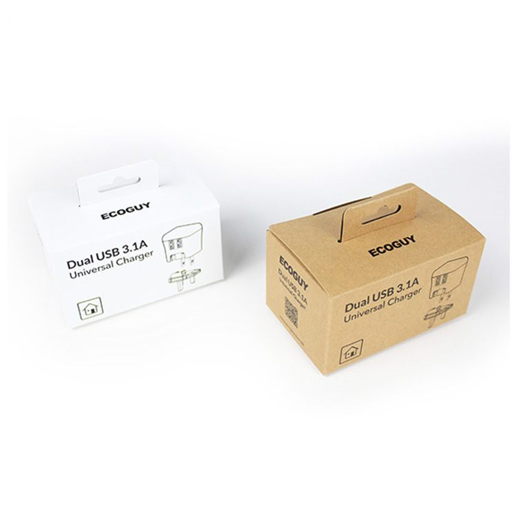 Matt Lamination Paperboard Packaging Box 3-7layers For Charger
