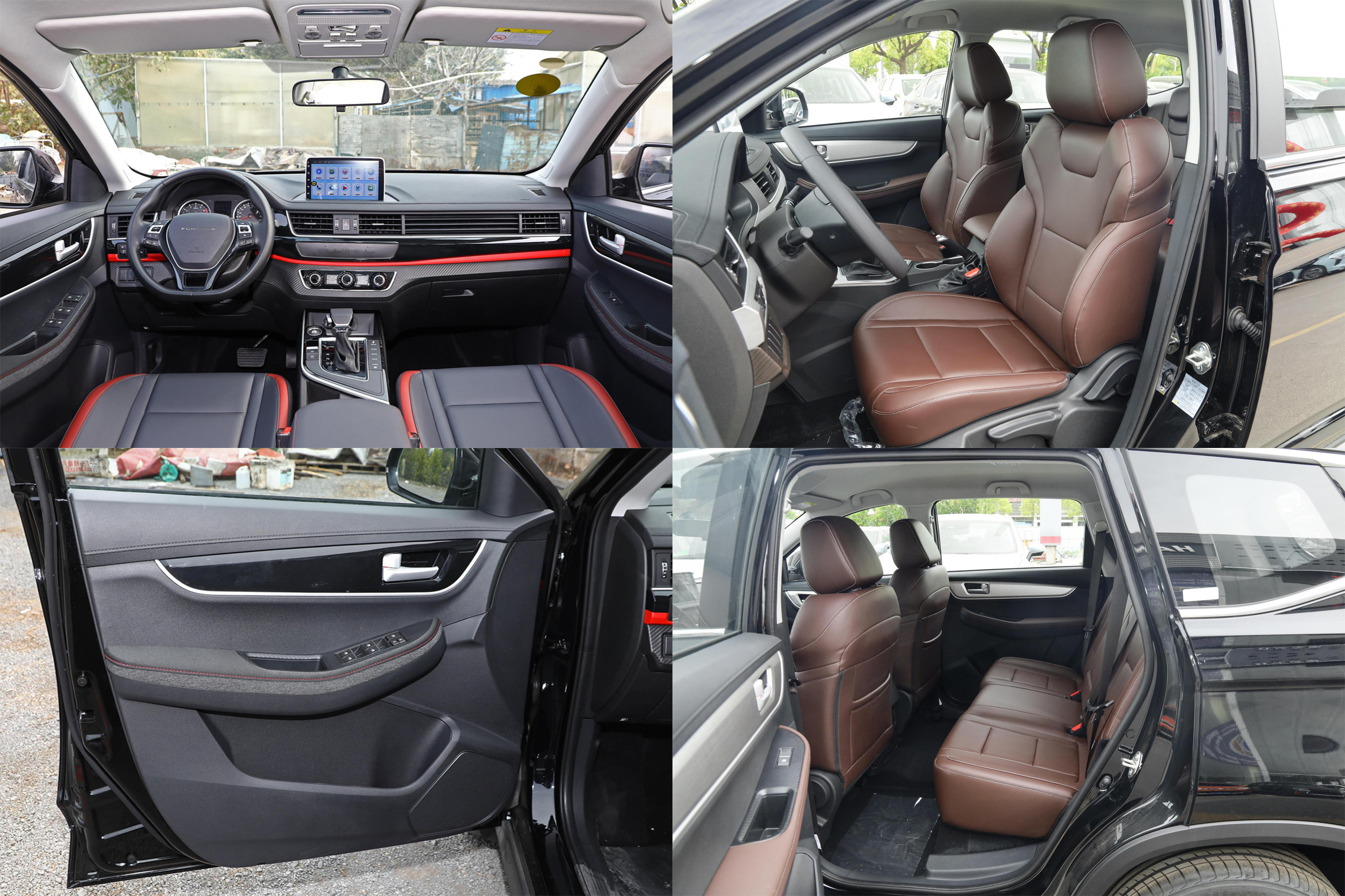 Euro VI Dongfeng Fengxing T5 SUV 5 Seater Car Fast Charging For 0.5 Hours