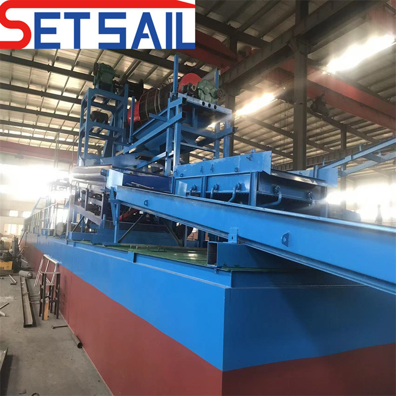 Cummis Diesel Set Chain Bucket Sand Mining Machinery for Gold