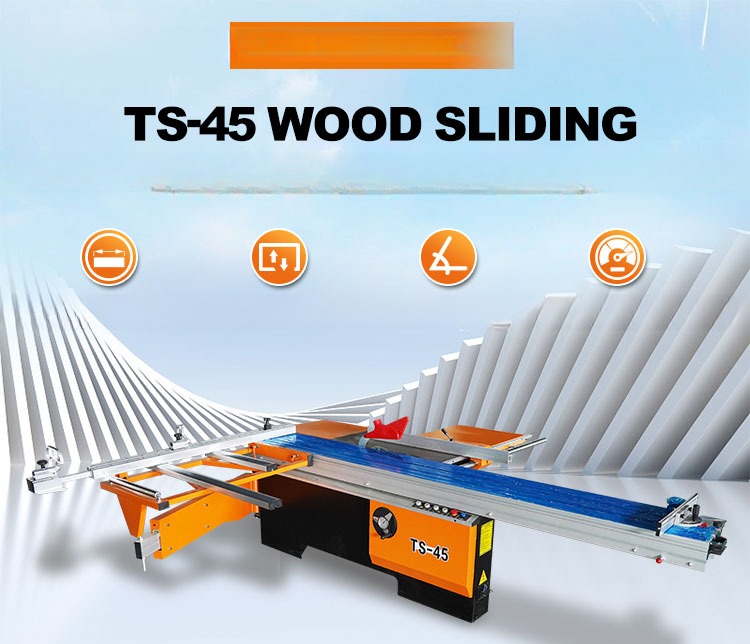 45 Degree 90degree Wood Mdf Board Cutting Panel Saw Woodworking Machine 380V