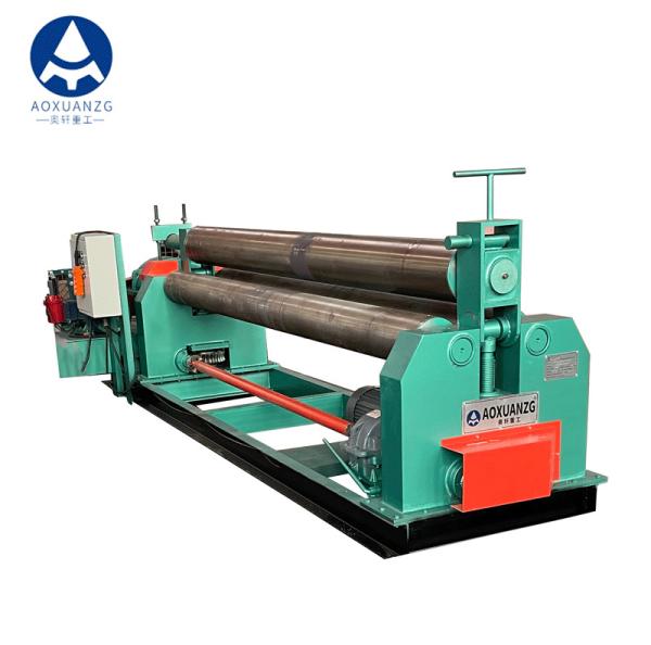 12mm Max Rolling Thickness 380V/50Hz 3 Roller Bending Machine Heavy Duty