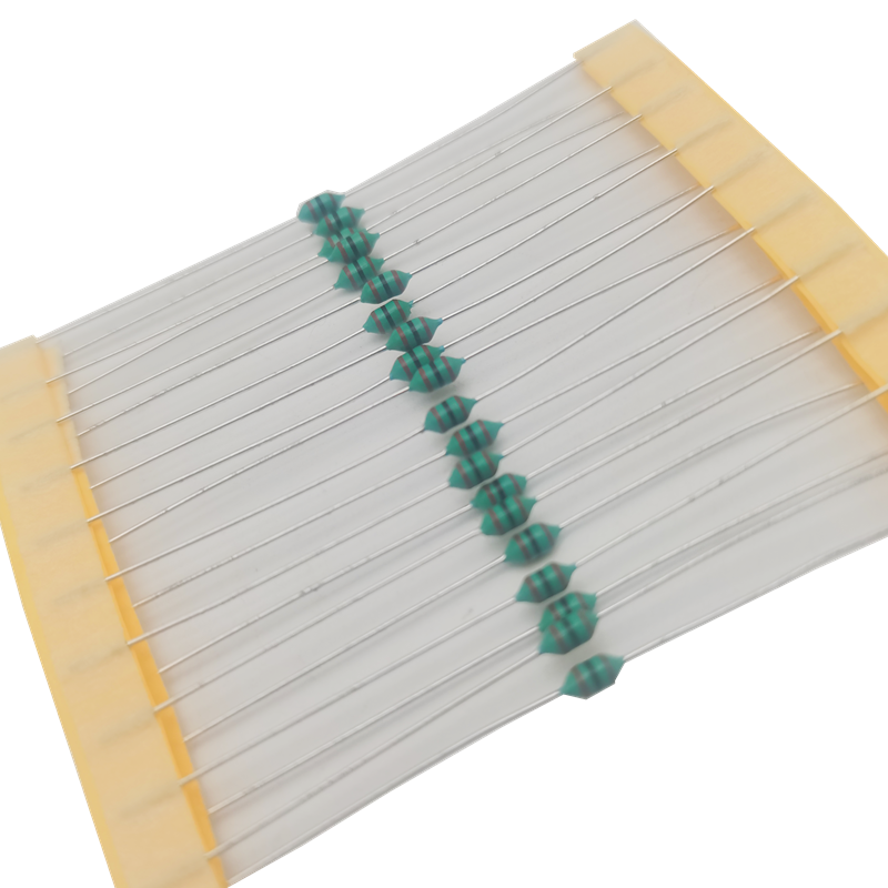 fixed lead inductor power inductor axial conformal coated color code inductors