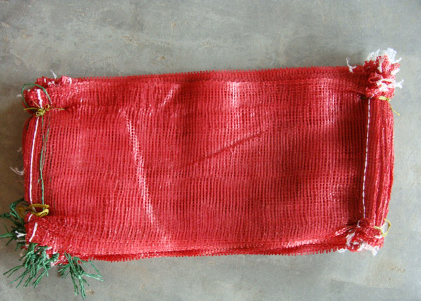 Small Colorful PP Woven Industrial Mesh Bags For Storage Maize , Corn , Grain
