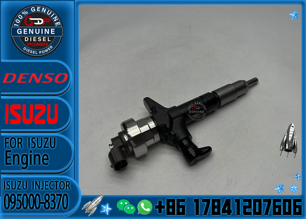 Diesel Engine Fuel Injector 095000-8370 095000-8373 8-98119228-3 Common Rail Injector 095000-8370