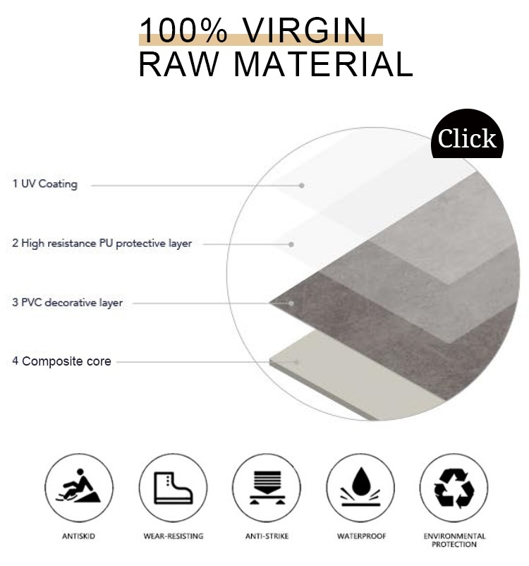 High Quality Kitchen Bathroom High Gloss Planks Waterproof SPC Marble Grain Wall Panel