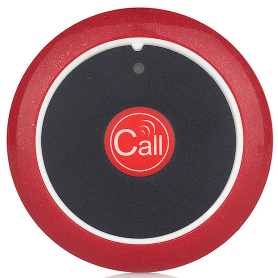 Wireless hospital patient nurse call system transmitter and receiver