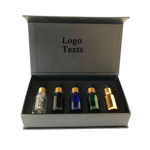Recyclable Custom Small Batch Book Shape Perfume Glass Bottle Cosmetic Gift